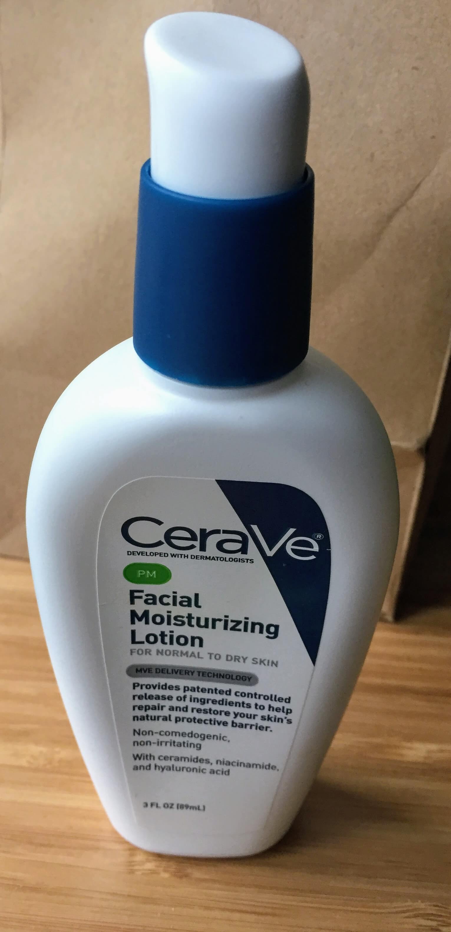 CeraVe facial moisturizing lotion pm review