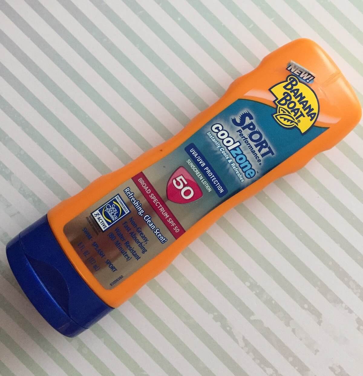 banana boat sport cool zone sunscreen review