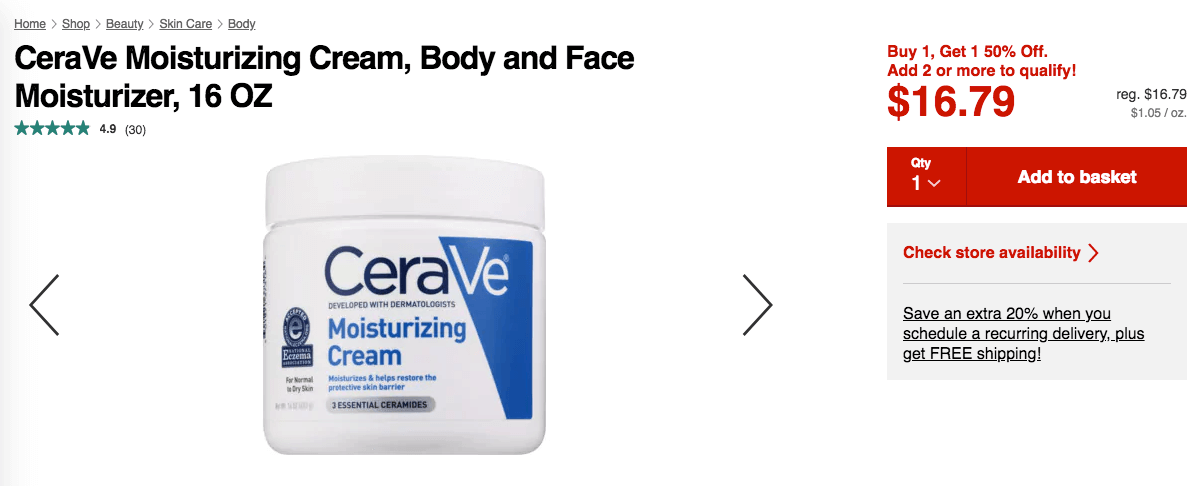 cerave moisturizing cream