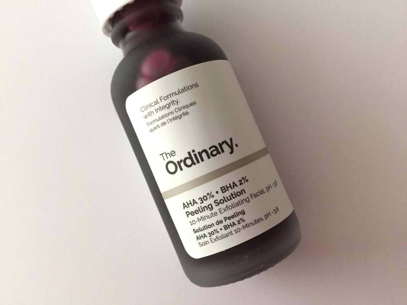 the ordinary aha 30 bha 2 review