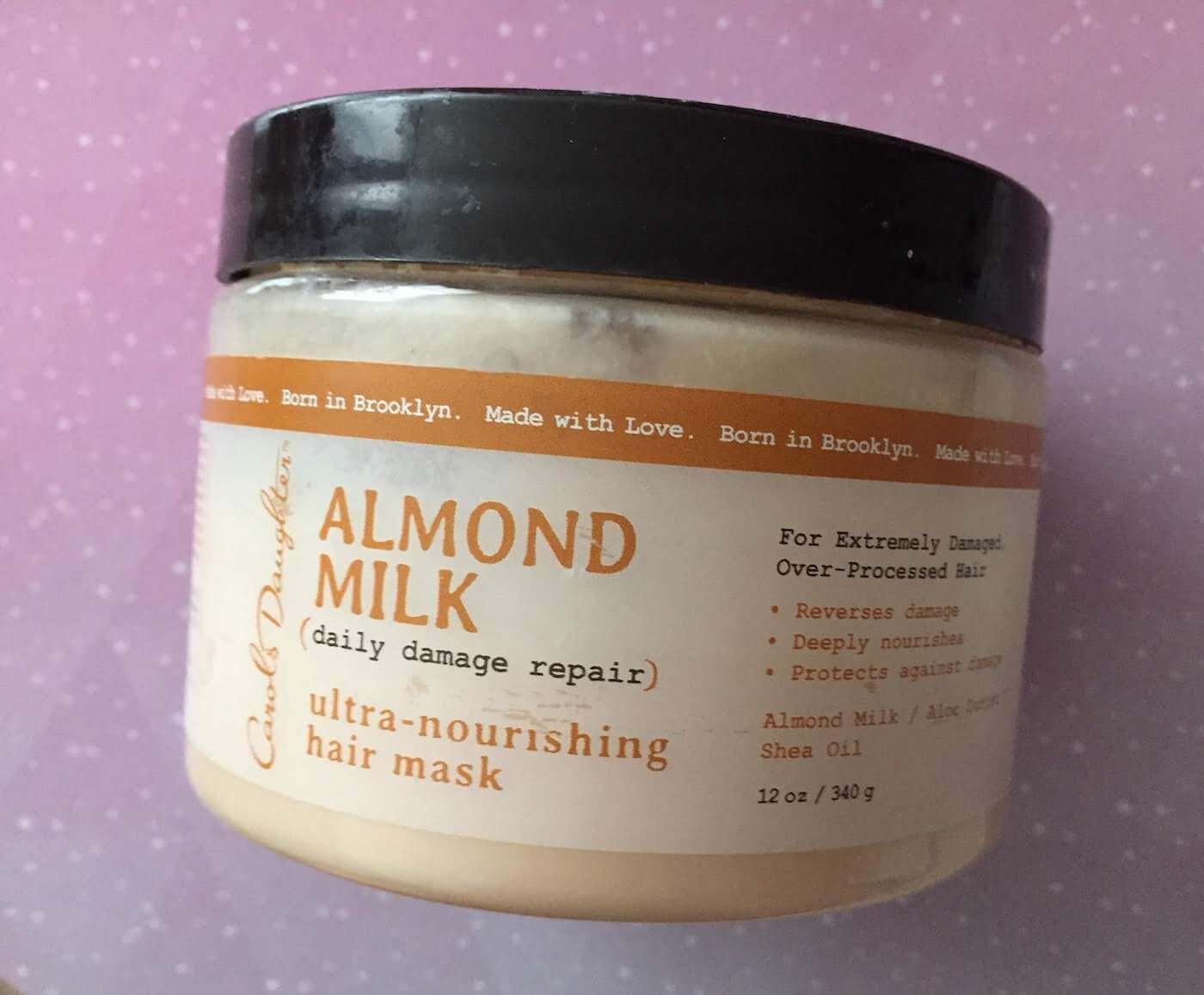 Carol's Daughter almond milk hair mask review