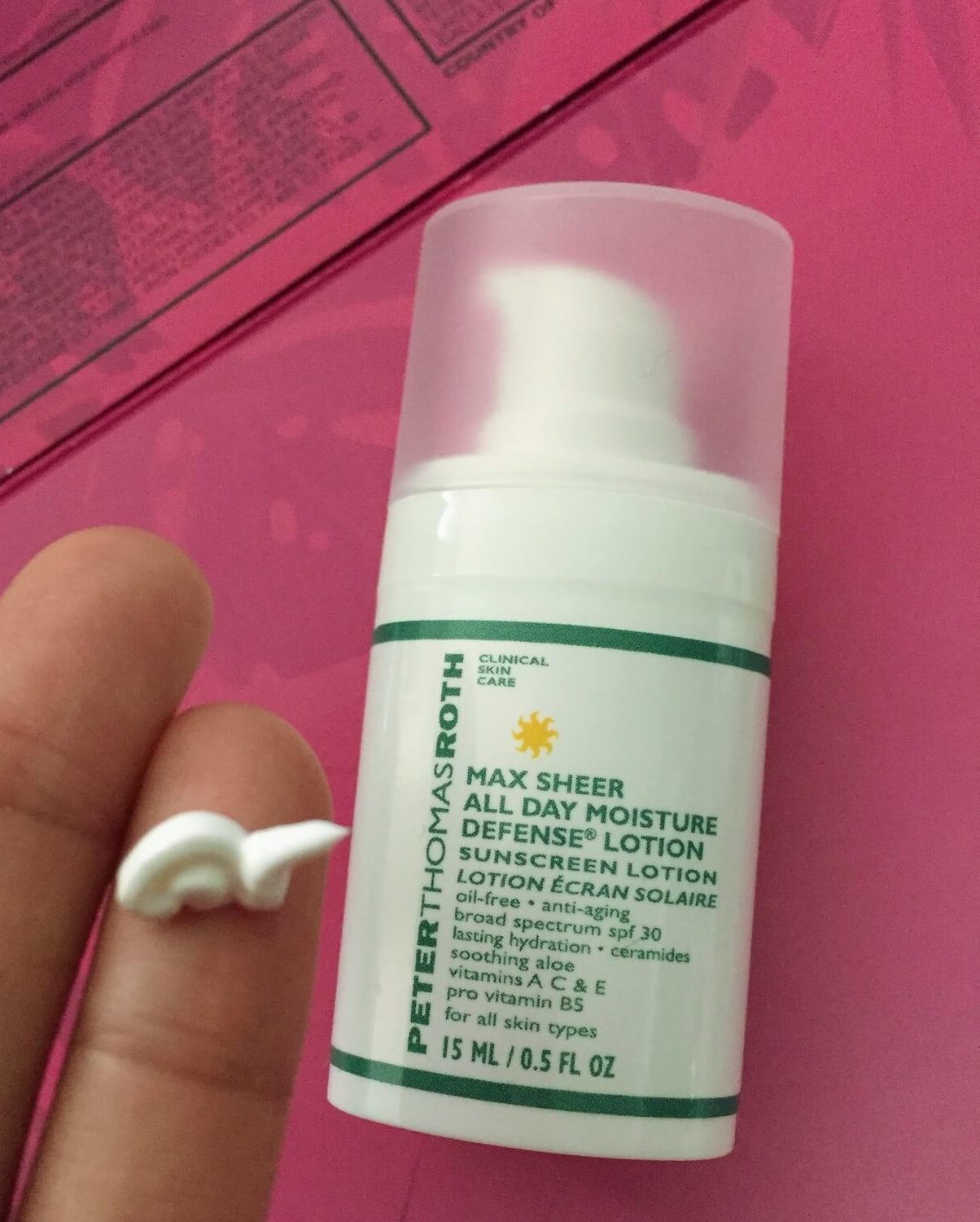 Peter Thomas Roth Max Sheer All Day Moisture Sunscreen Review