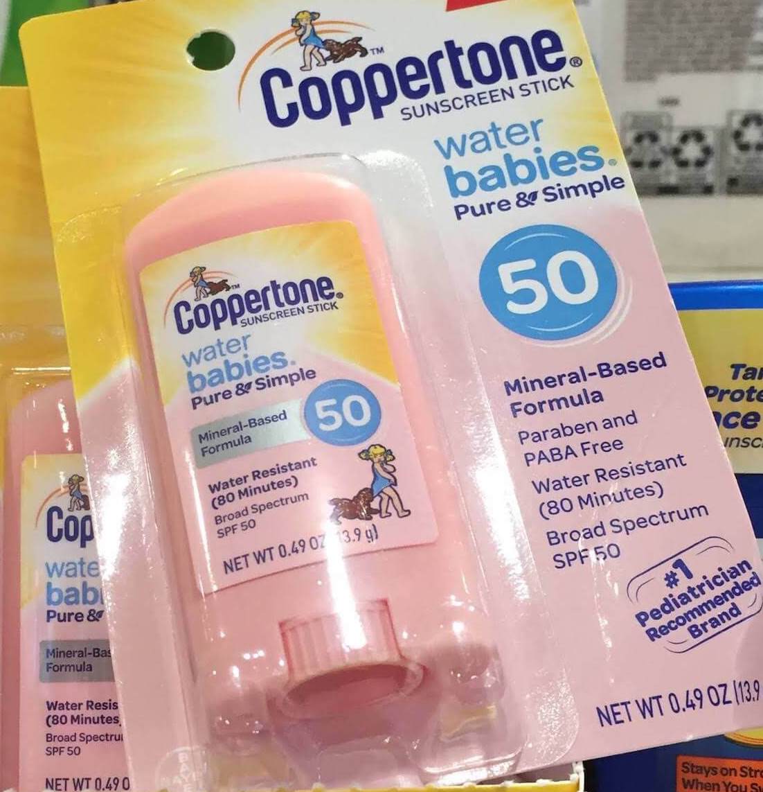 coppertone water babies pure and simple mineral based