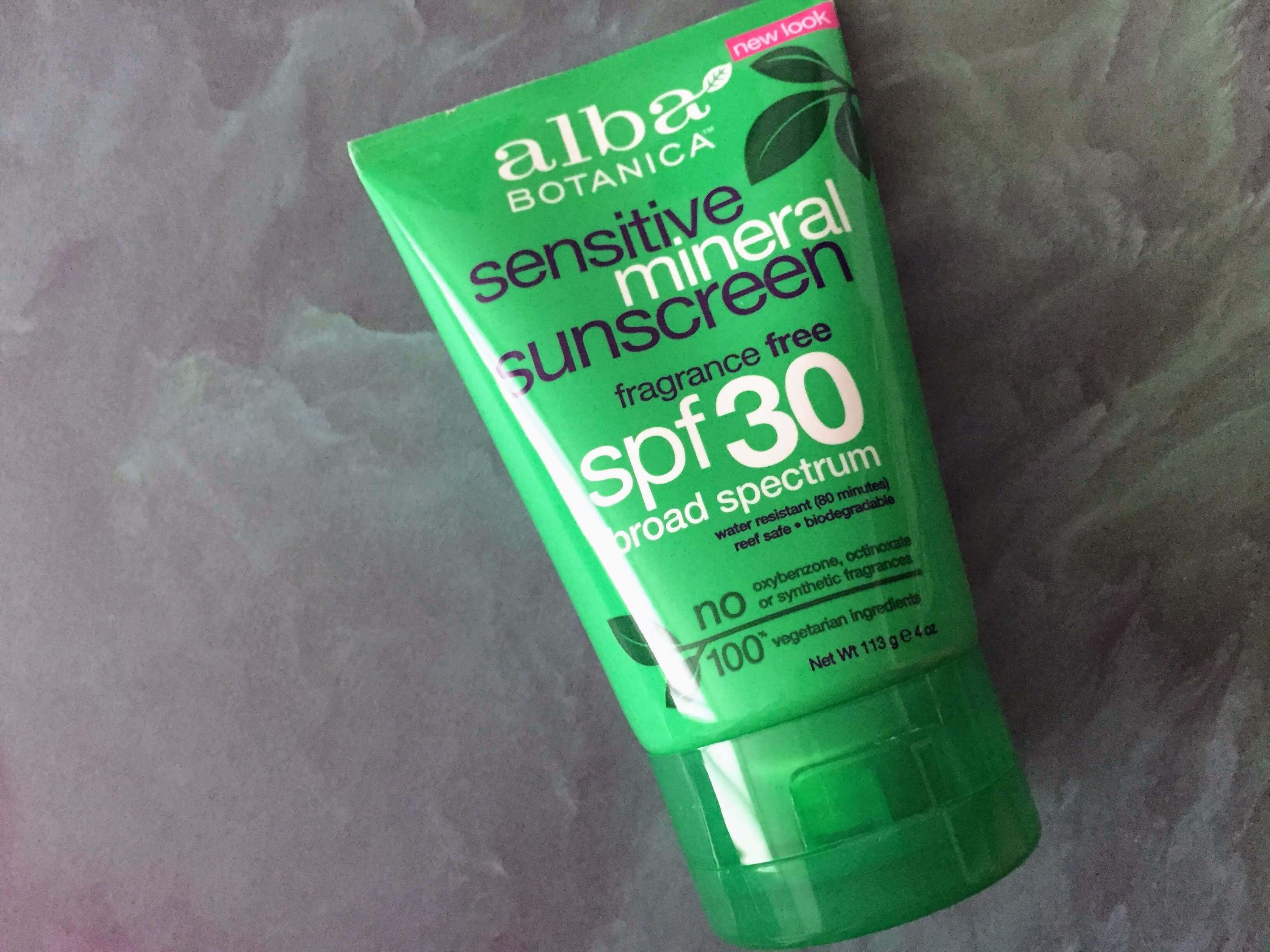 alba botanica baby mineral sunscreen