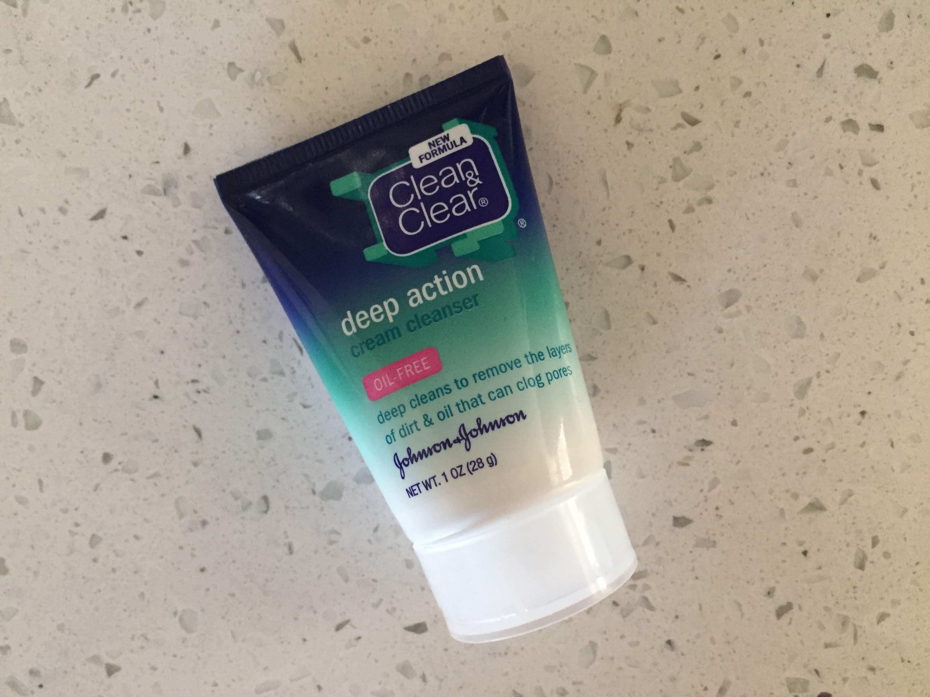 clean and clear deep action cream cleanser review