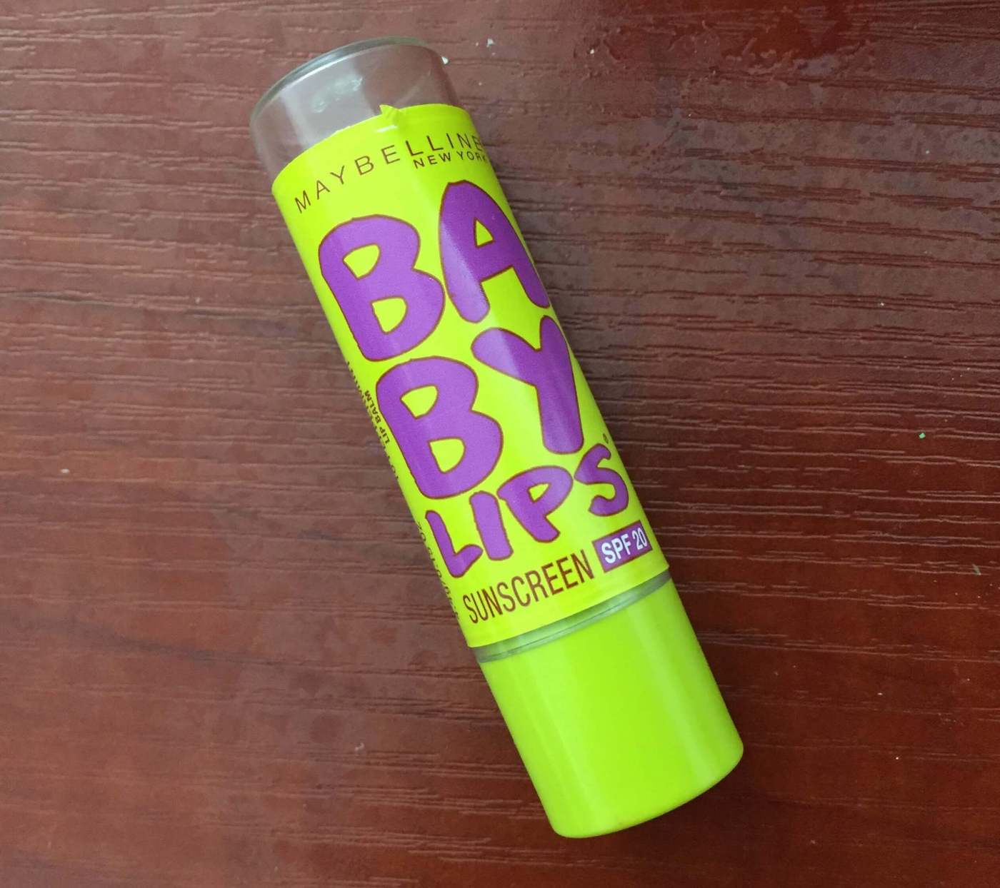 maybelline baby lips sunscreen lip balm review
