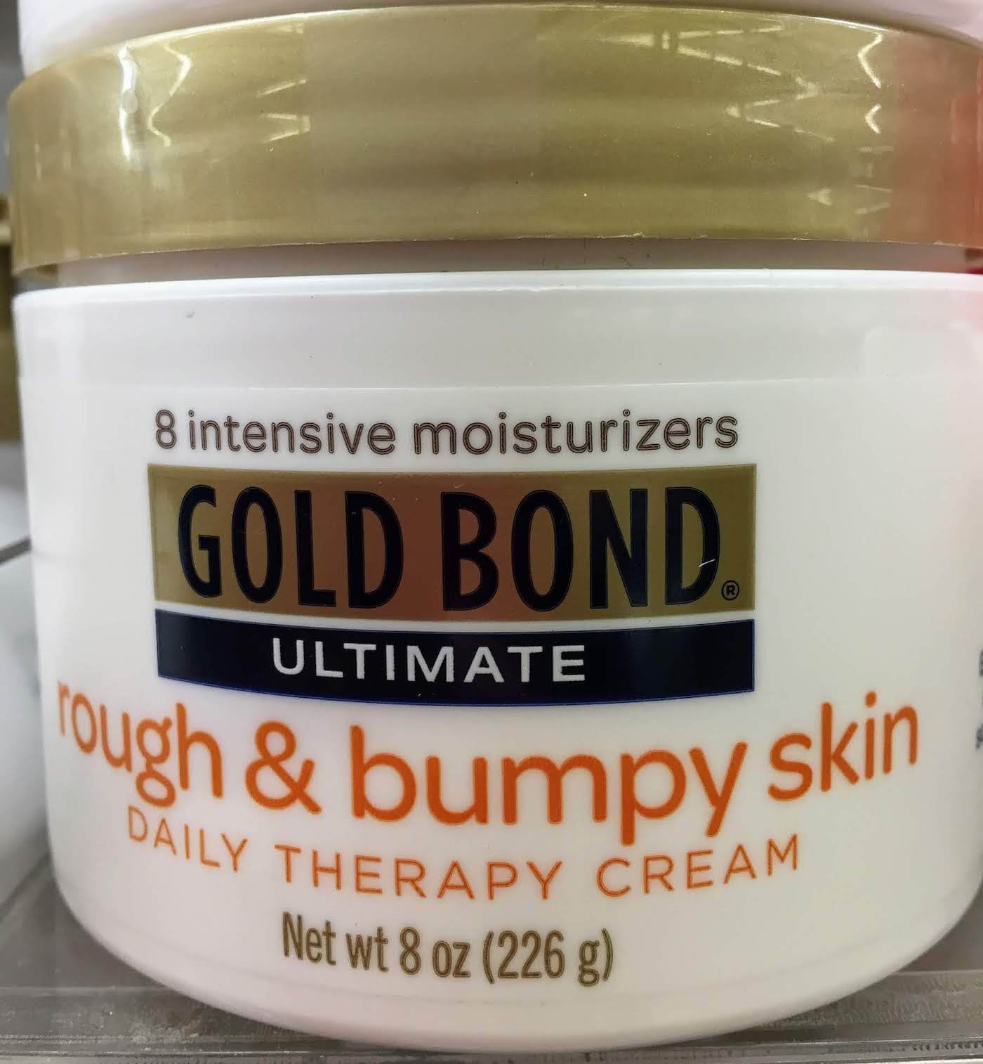 Gold Bond vs Cerave rough and bumpy skin products