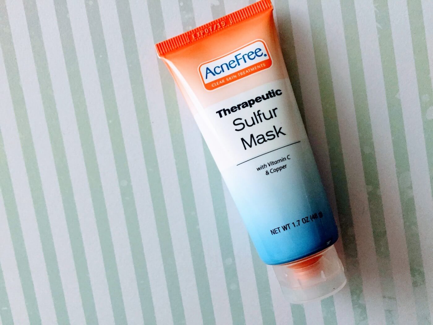 AcneFree Sulfur Mask Review