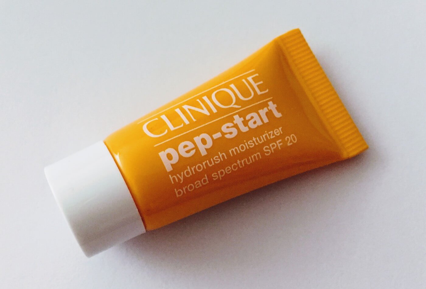 Clinique Pep-Start Hydrorush Moisturizer SPF 20 Sunscreen review