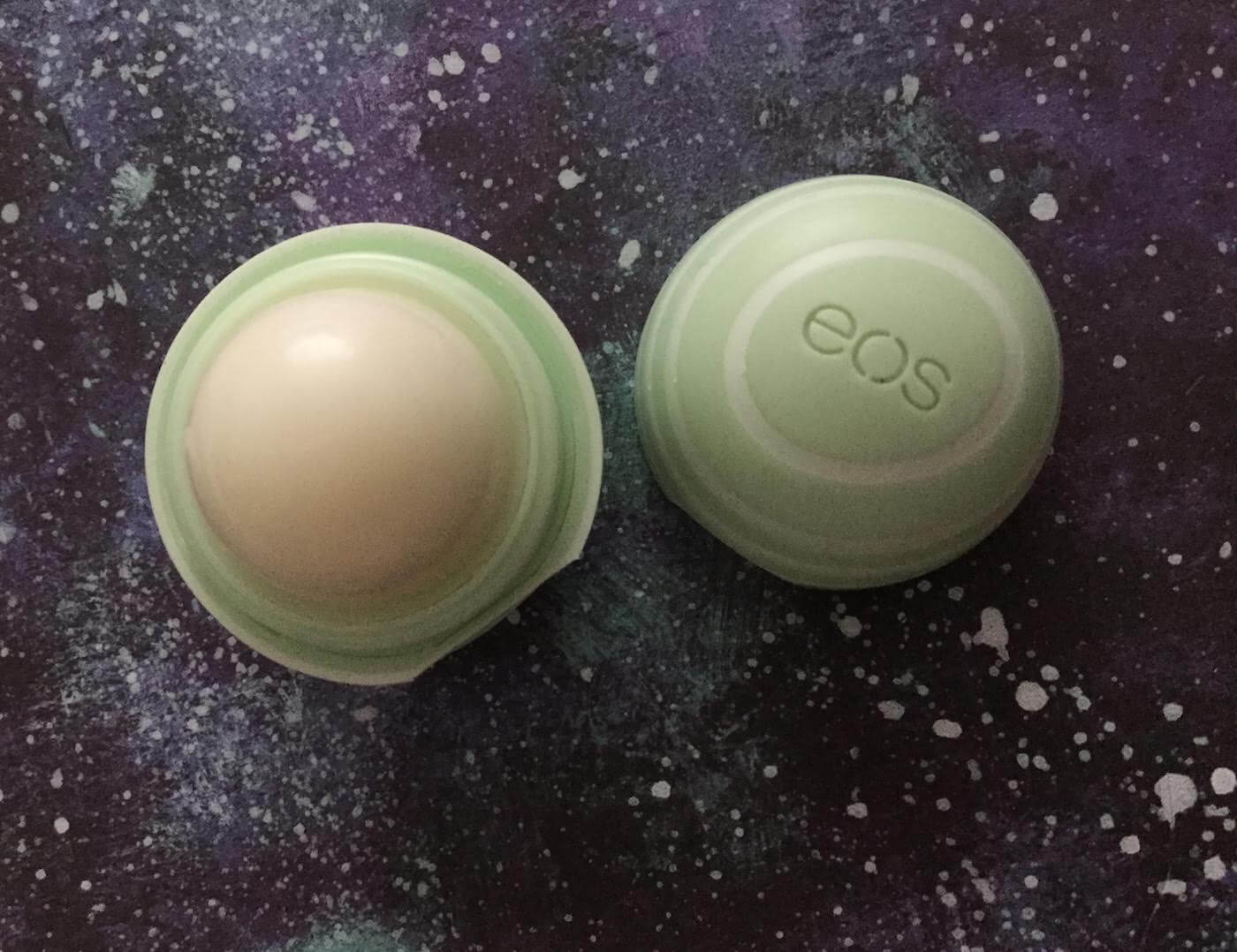 eos cucumber melon lip balm review