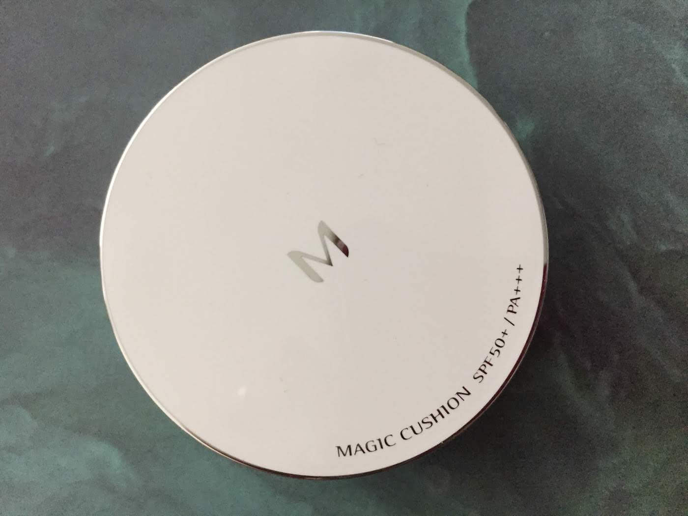 Missha Magic Cushion SPF 50 review (No. 27) packaging