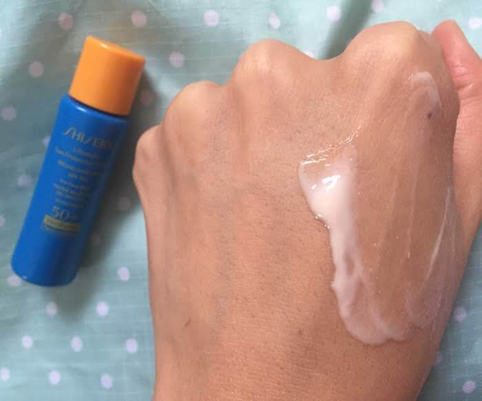 Shiseido Ultimate Sun Protection Lotion WetForce Sunscreen review