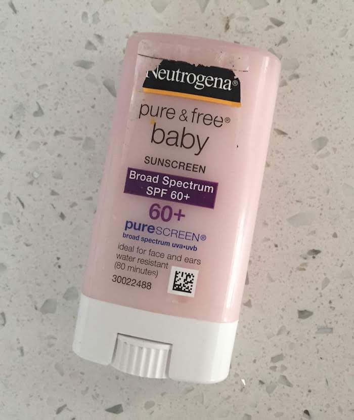 Neutrogena Pure & Free Baby Mineral Sunscreen Stick vs. Trader Joe's Sunscreen Stick