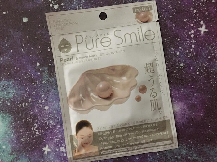 Pure Smile Shop Pearl Sheet Mask Review