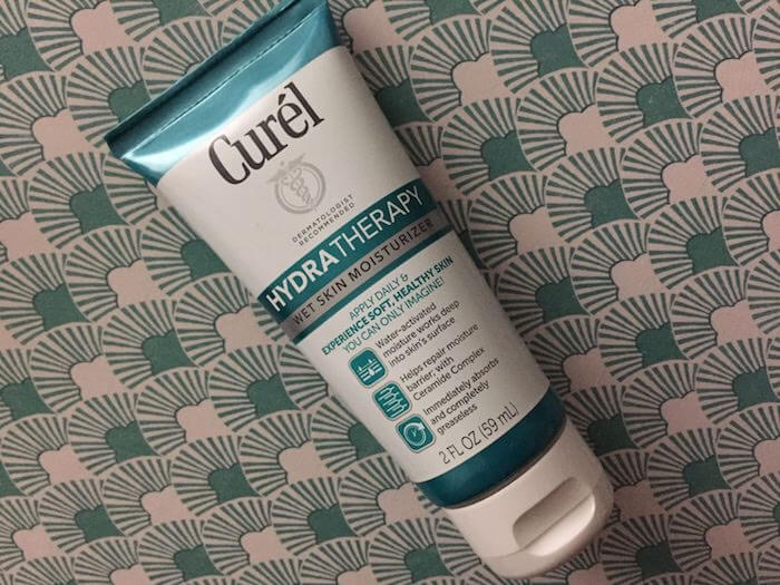 Curel Wet Skin Moisturizer review