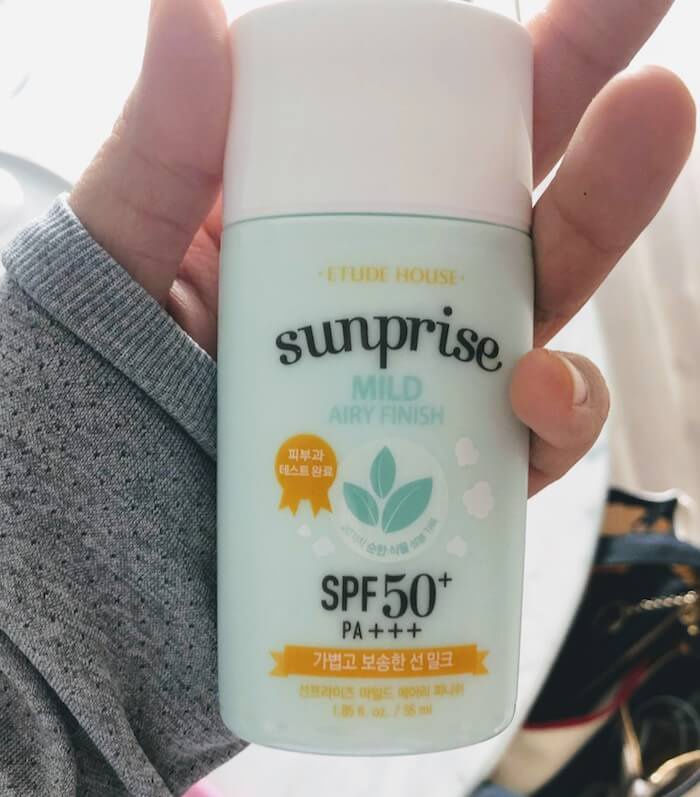 Etude House Sunprise Mild Airy Finish SPF 50+ PA+++ Sunscreen Review