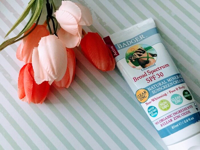 Badger Clear Zinc Mineral Sunscreen SPF 30 review