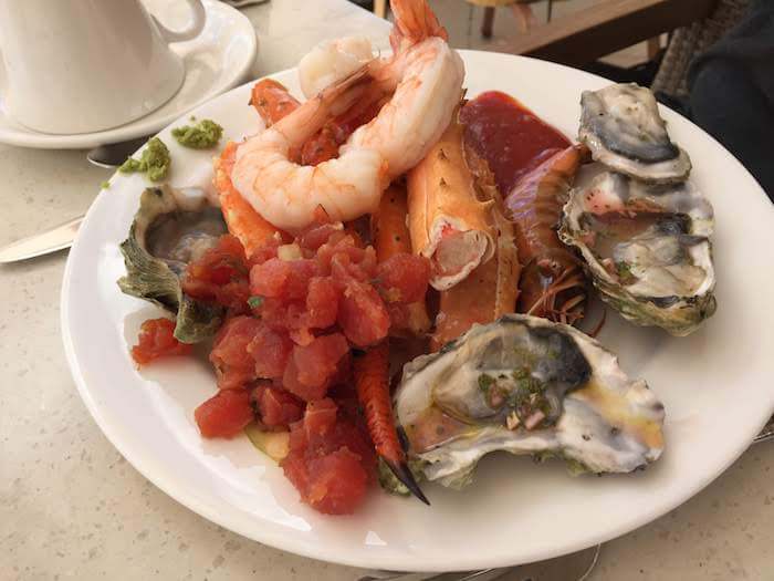 Grand Wailea Maui Review sunday brunch seafood buffet