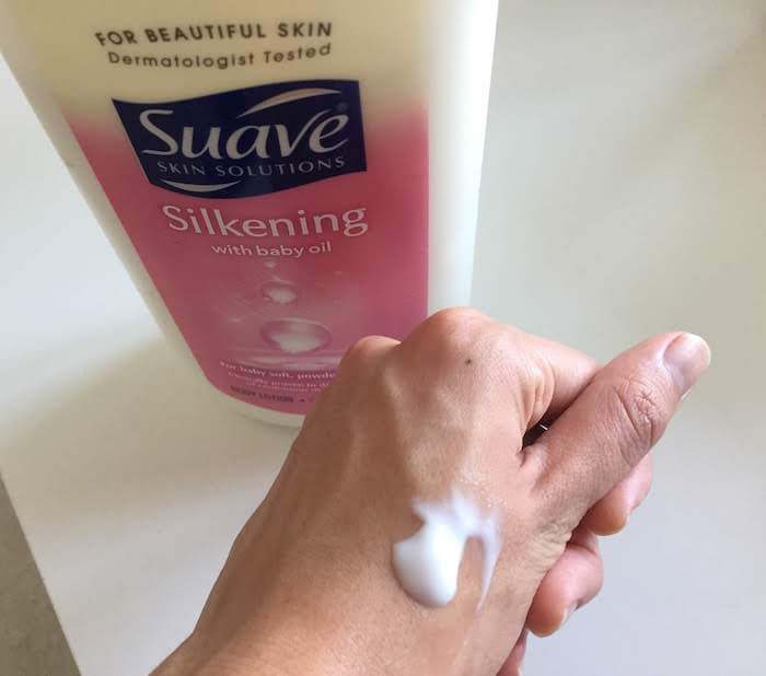 Suave Silkening with Baby Oil Body Lotion review