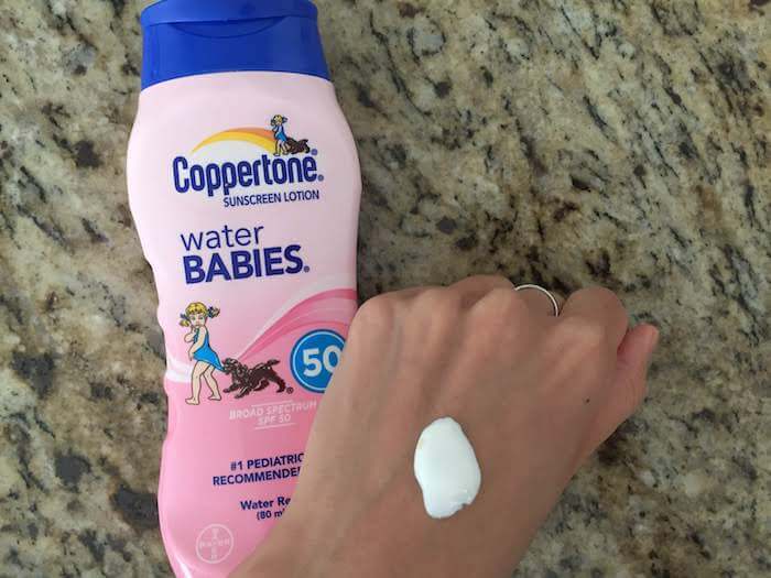Coppertone Water Babies Sunscreen SPF 50 review