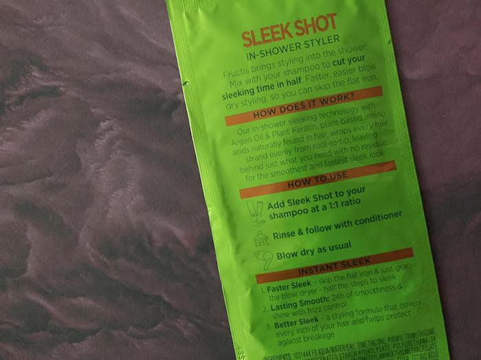 Garnier Fructis Sleek Shot In-Shower Styler review