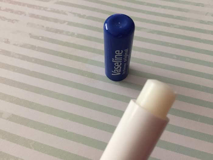 Vaseline Lip Therapy Original Lip Balm inside texture review