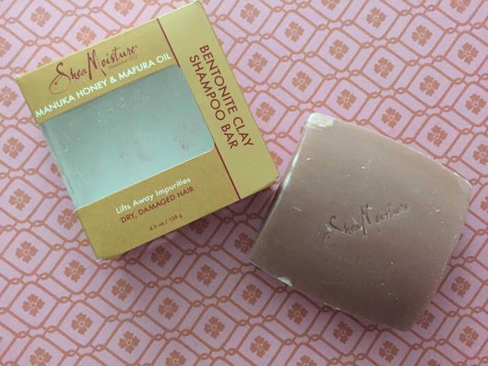 Shea Moisture Bentonite Clay Shampoo Bar review