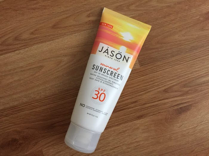 Jason Mineral Sunscreen SPF 30 Review