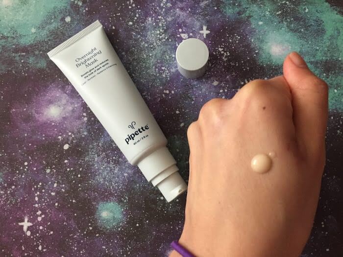 Pipette Overnight Brightening Mask review