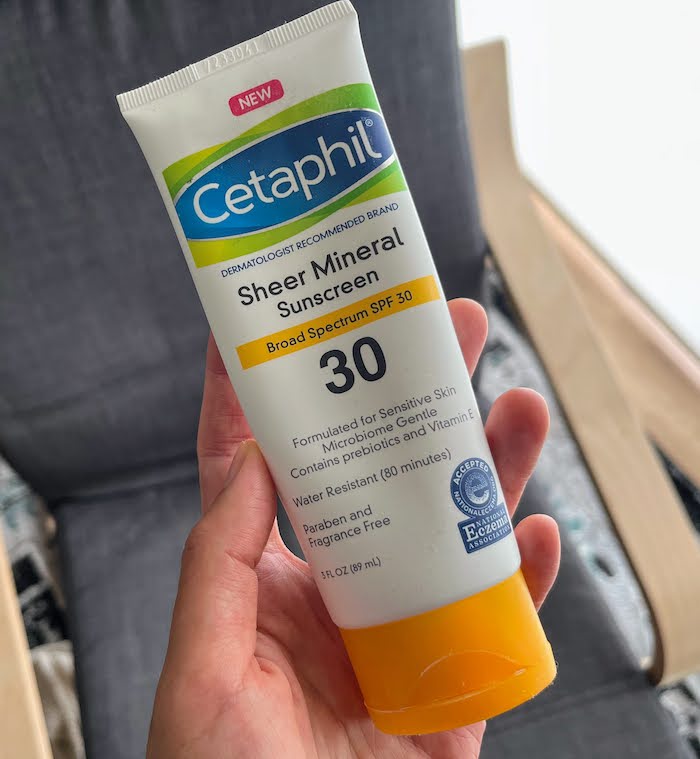 Cetaphil Sheer Mineral Sunscreen SPF 30 Review
