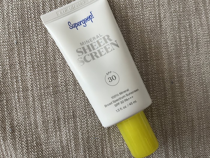 Supergoop Mineral Sheer Screen Sunscreen SPF 30 Review