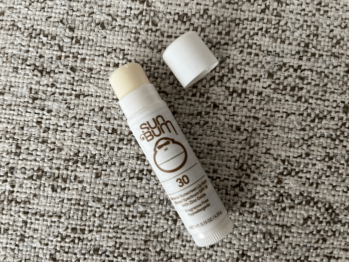 Sun Bum Mineral Lip Balm review this lip balm leaves a slight white cast